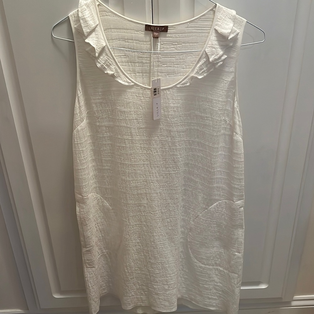 NWT Lilla P Ivory Dress Size Small